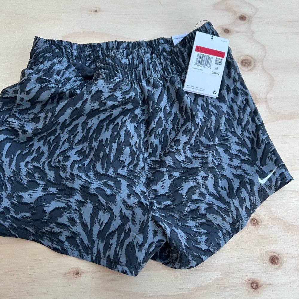 Nike Men's Black and Gray Swim Shorts